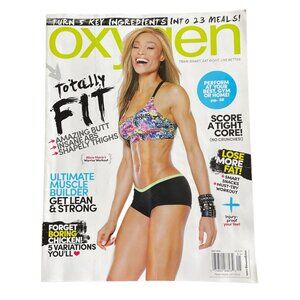 Oxygen Fitness Magazine u May 2015 Alicia Marie Cover Vol 18 Is 5 No 187 Bodybui